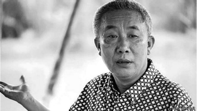 Nhà văn Nguyễn Quang Lập. Ảnh: BBC Tiếng Việt
