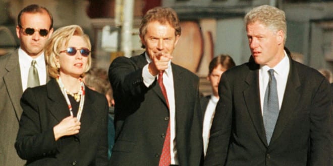 Cả vợ chồng nhà Clinton lẫn cựu Thủ tướng Anh Tony Blair đều xuất thân từ những trường luật hạng nhất. Ảnh: nbcwashington.com