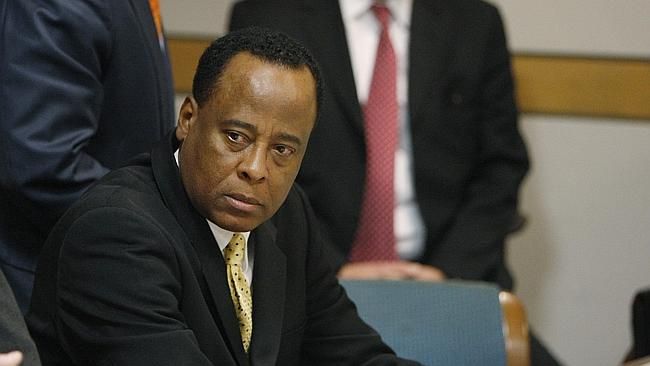 Dr. Conrad Murray, a physician for the late pop star Michael Jackson, appears at a child support hearing at Clark County Family Court, Monday, Nov. 16, 2009, in Las Vegas. (AP Photo/Isaac Brekken, pool)