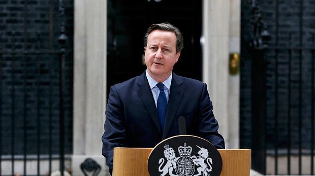 Thủ tướng Anh David Cameron tuyên bố từ chức sau kết quả Brexit ngày hôm qua 24/06 (Nguồn ảnh: telegraph.co.uk)