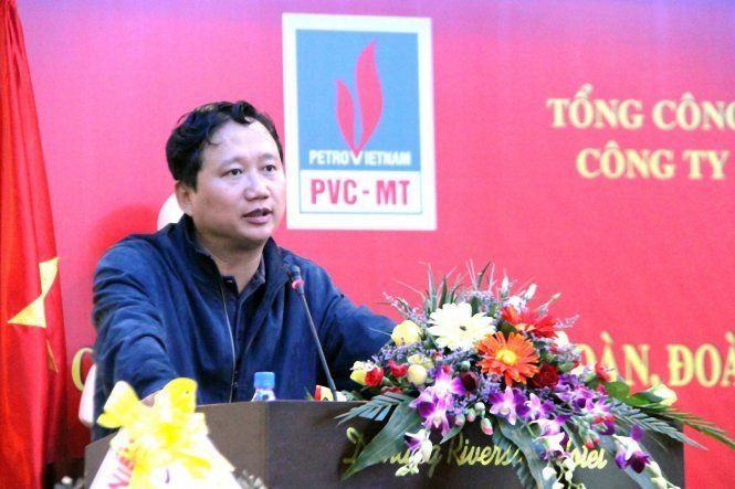 Ông Trịnh Xuân Thanh từng làm Chủ tịch Hội đồng quản trị Tổng công ty CP xây lắp dầu khí VN (PVC) - Hình: Báo Tuổi Trẻ