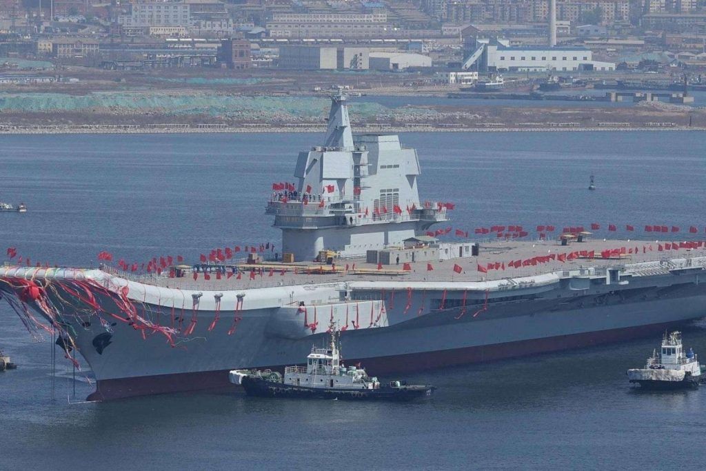 Hàng không mẫu hạm Sơn Đông của Trung Quốc. Ảnh: Ifeng.