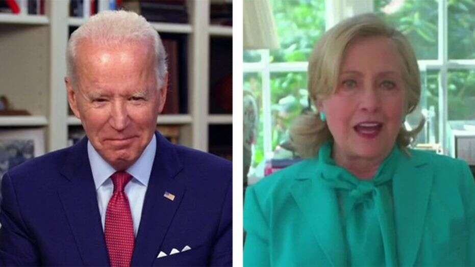 Ông Joe Biden và bà Hillary Clinton. Ảnh: FoxNews.