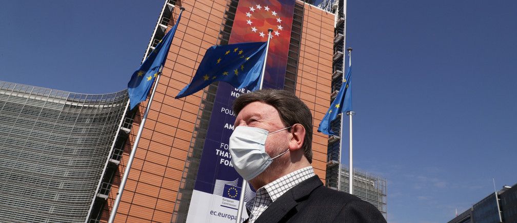 Trụ sở Liên minh Châu Âu ở Brussels, Bỉ. Ảnh: EU.