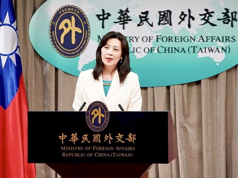 Một cuộc họp báo tại Bộ Ngoại giao Đài Loan. Ảnh: MOFA.gov.tw,