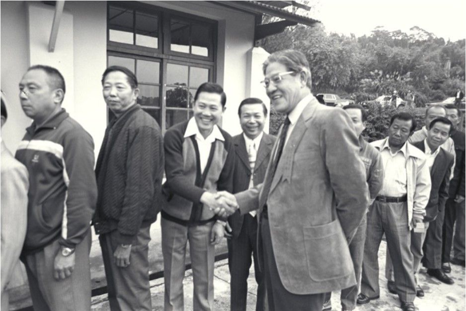 Lý Đăng Huy khi là thị trưởng Đài Bắc. Ảnh: National Depository of Cultural Heritage 