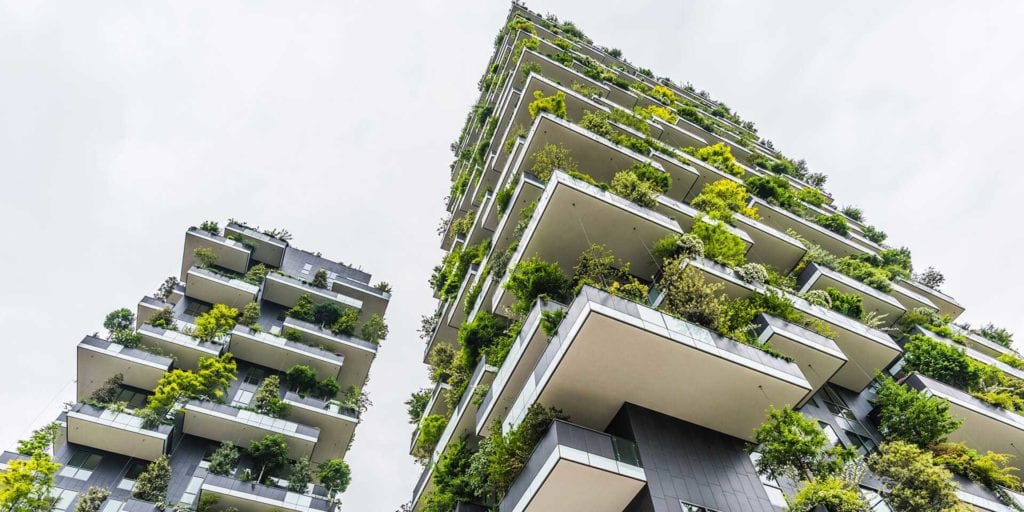 Những tòa nhà xanh ở Ấn Độ đang ngày càng phổ biến. Ảnh: web.uponor.hk.