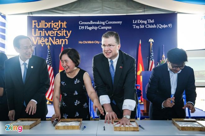 Đại học Fulbright Việt Nam được Quỹ Trả nợ của Việt Nam tài trợ. Ảnh: Liêu Lãm/Zing.